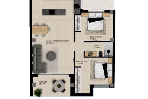Lejlighed i Catral, Alicante, Catral - € 195.000 | Ref: IN1037 - foto 8